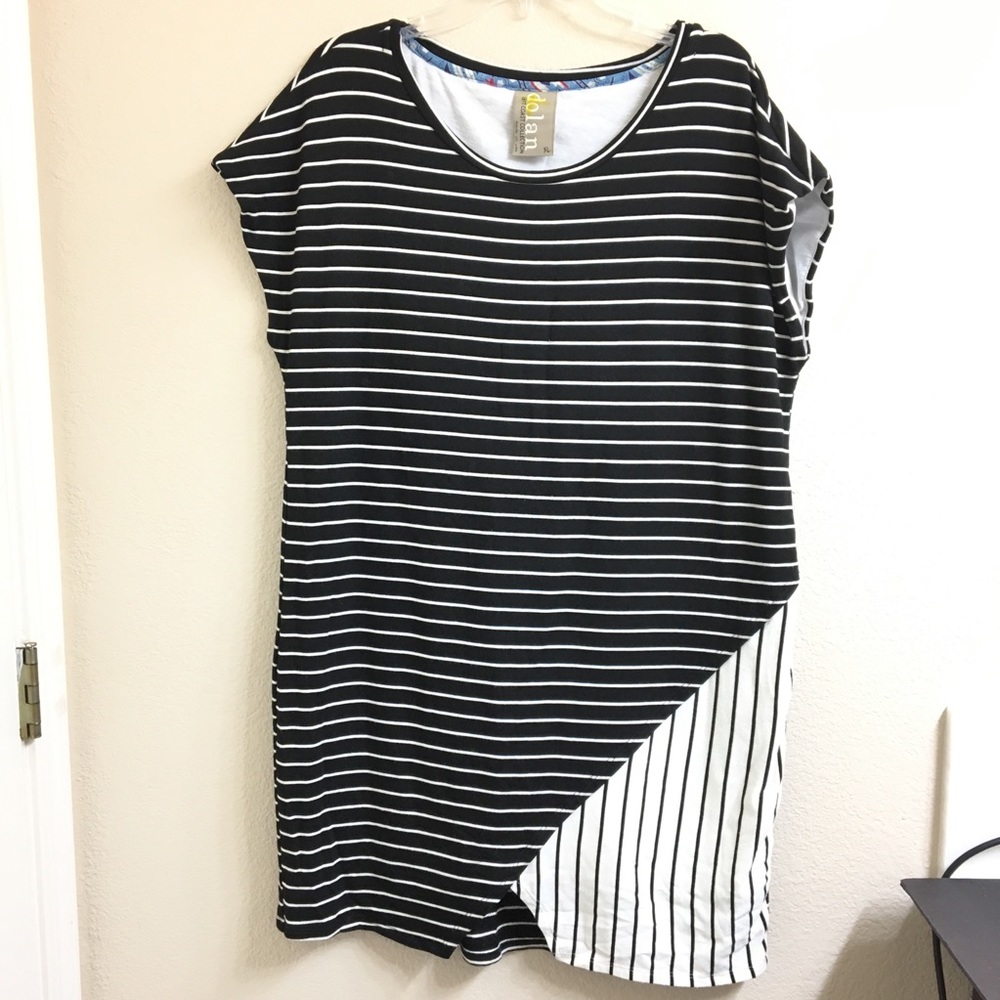 Left Coast Dolan | Striped Dress XL